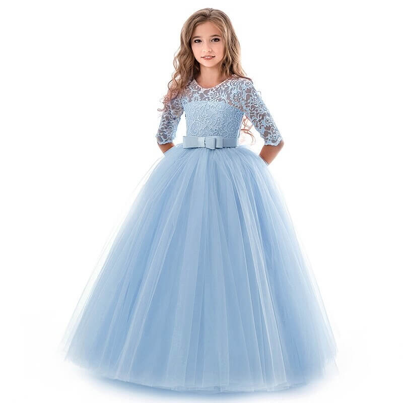 Robe longue princesse cheap fille