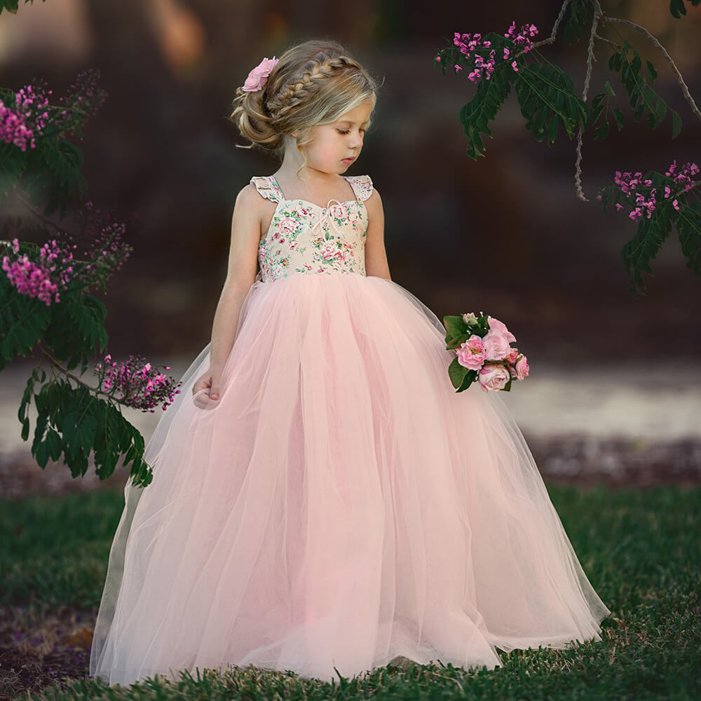Modele Robe Cérémonie Robe Princesse Pour Petite Fille Robe De