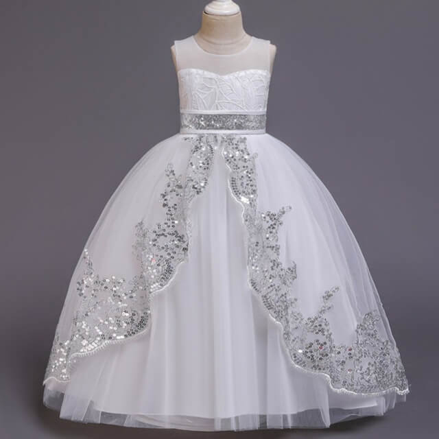 Robe Bouffante Princesse Fille Princesse Magique