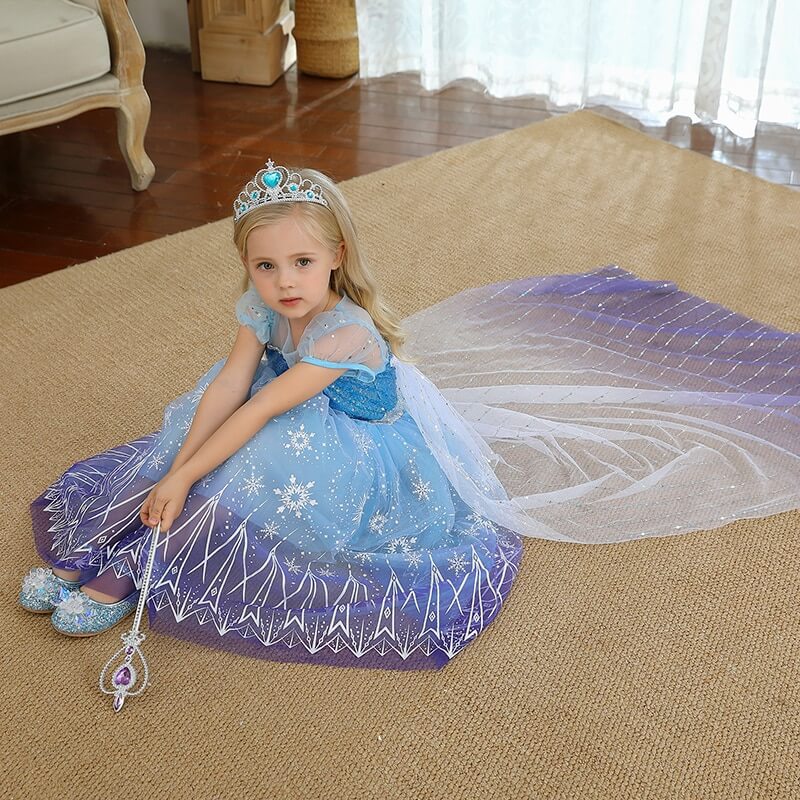 Lito Angels Deguisement Reine des Neiges Robe Costume Princesse Anna avec Cape et Accessoires Enfant Fille, Taille 8-9 ans, Bleu | Votre wishlist sur Lito Angels Deguisement Reine des Neiges Robe Costume Princesse Anna avec Cape et Accessoires Enfant Fille, Taille 8-9 ans, Bleu | Votre wishlist sur
