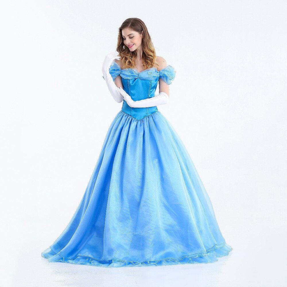 Robe princesse cendrillon adulte