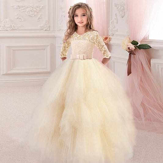 Robe princesse champagne