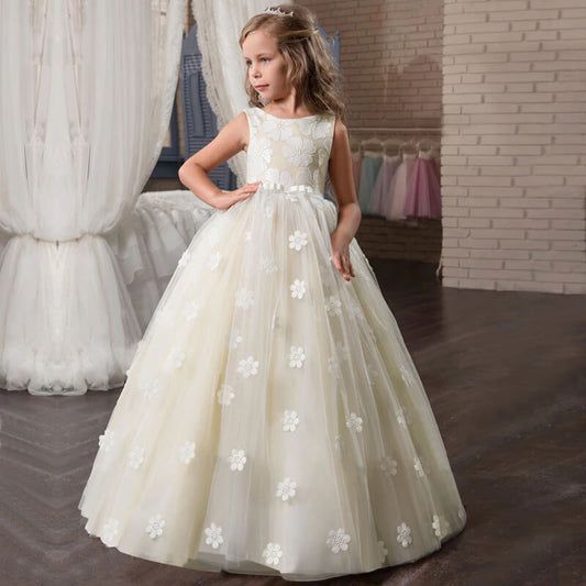 Robe princesse fleurie