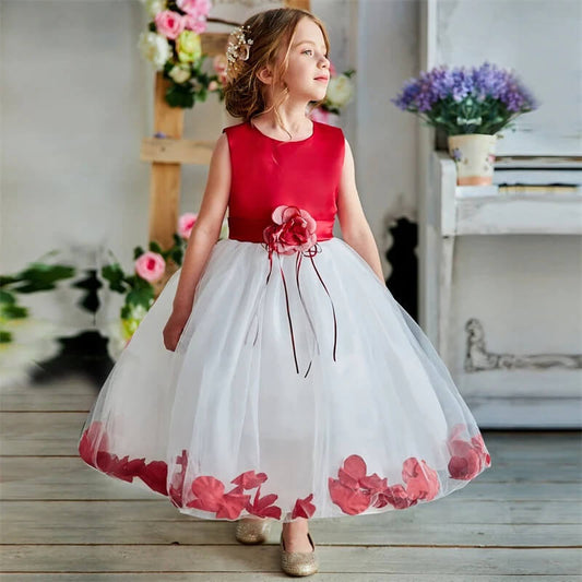 Robe princesse petite fille anniversaire