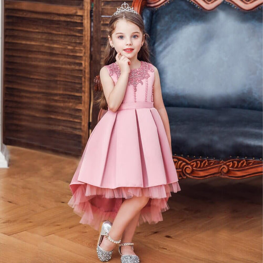 Robe princesse rose pale