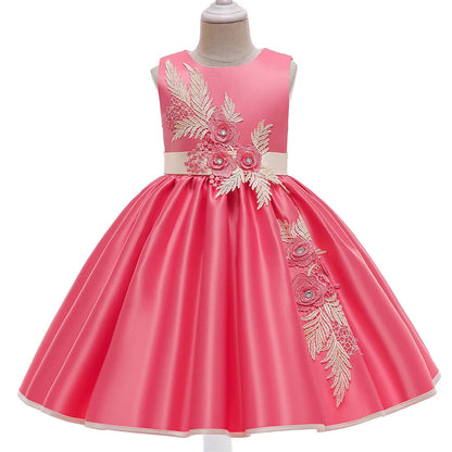 Robe princesse satin