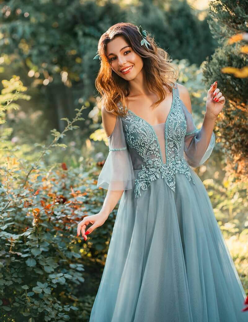 Robe Princesse Verte Adulte