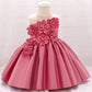 Robe rose petite fille ceremonie