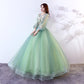 Robe royale verte