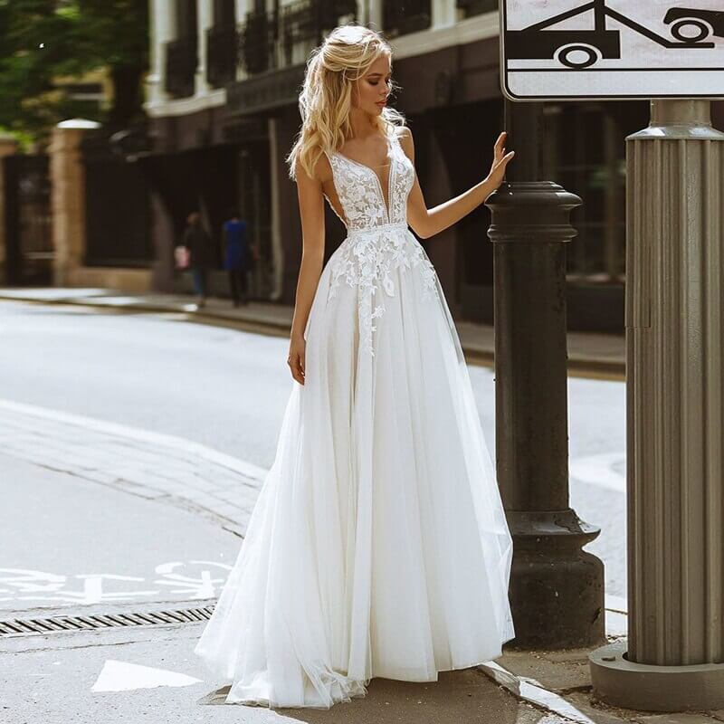 Robe de mariée discount modulable 2 en 1