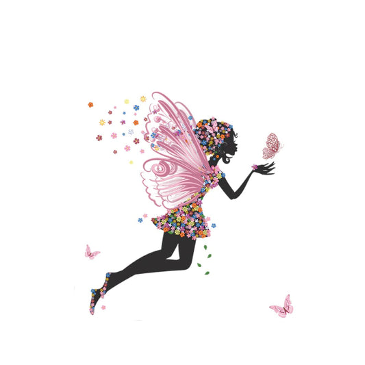 Stickers fee papillon