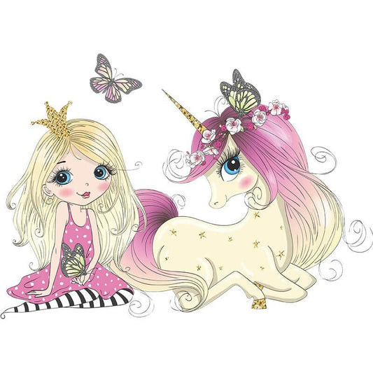 Stickers muraux princesse