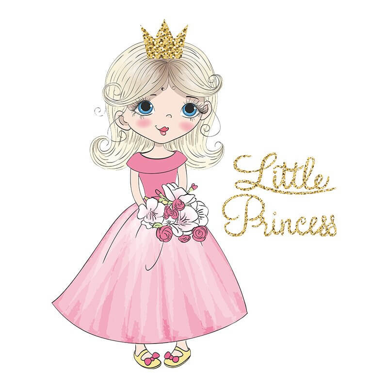 Stickers princesse xxl