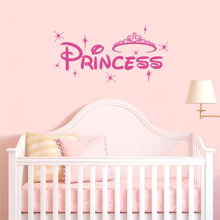Stickers tete de lit princesse