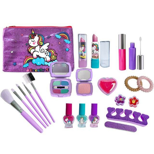 Trousse maquillage licorne