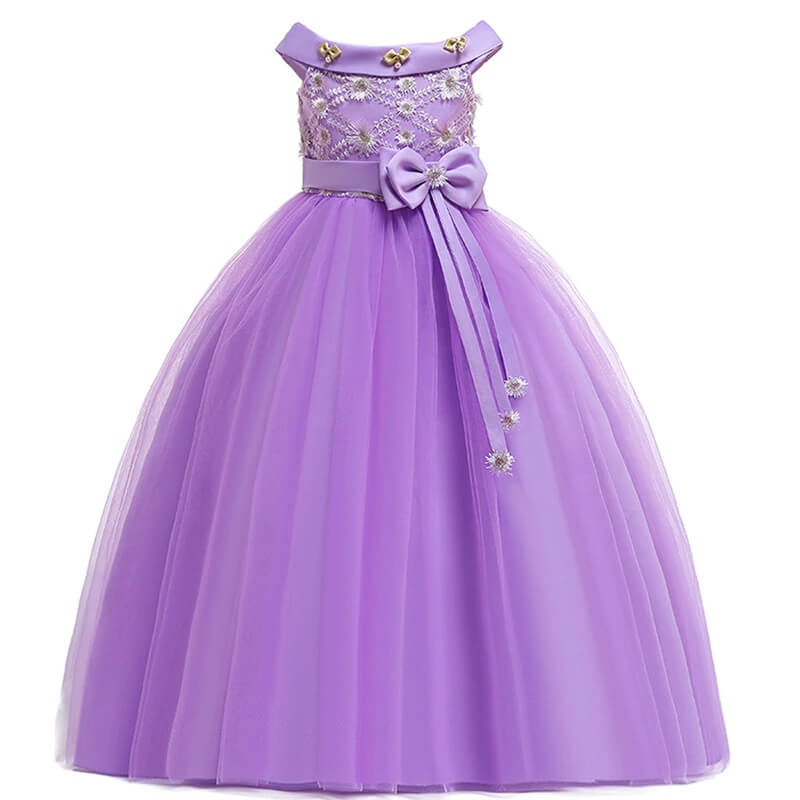 Autocollant Princesse Robe Violet - ref.d10098